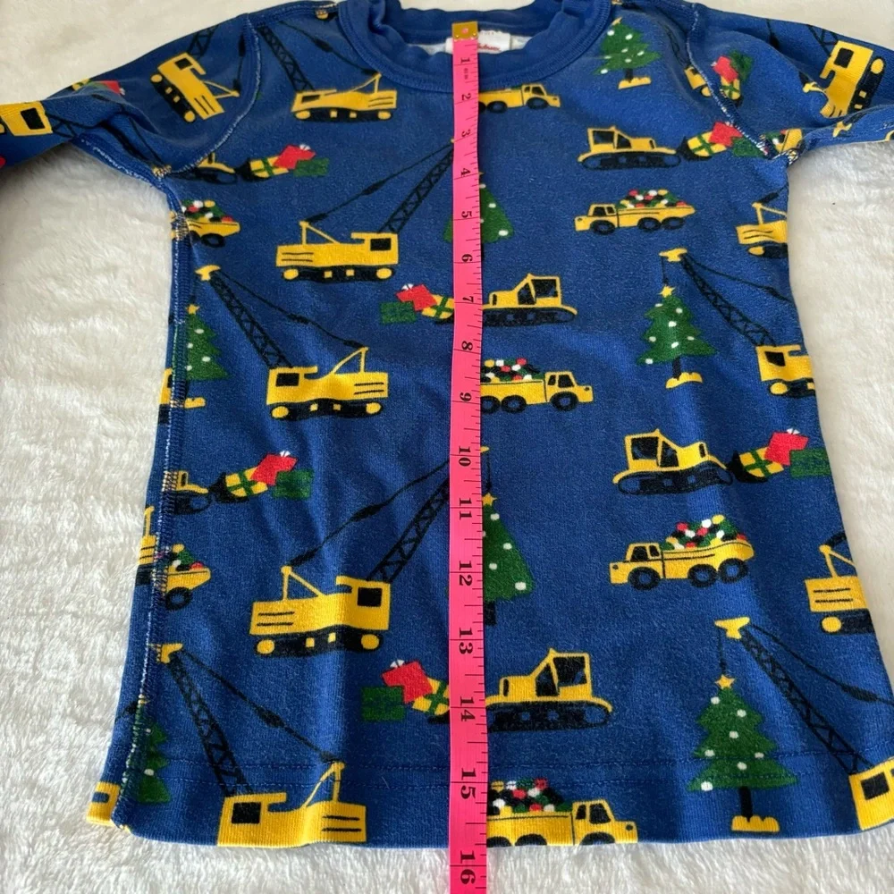 Hanna Andersson Christmas Pajama Top size 5, Blue